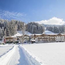 Hotel im Winter