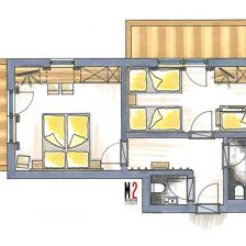 01_Zimmerskizze Suite Maierl