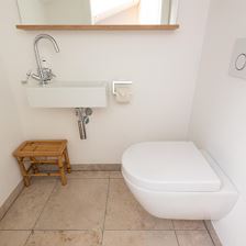 separate toilette
