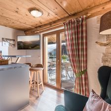 Chalet_Huettenzauber gemütlicher Wohn- Essbereich