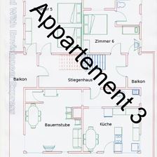 Plan Obergeschoß Villa Sonnberg