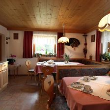 Pension Leitner Frühstücksraum