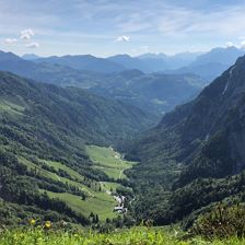 Blick vom Stripsenjoch