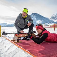 Langlauf und Biathlon in St. Johann (c) Mirja Geh 