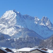 Blick auf den Wilden Kaiser