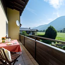 Haus Sonne Kirchdorf Balkonaussicht