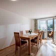 Haus Sonne Kirchdorf Esszimmer