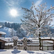 Feriengut Oberhabach im Winter