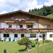 Sonnleitn Sommer Gartenseite