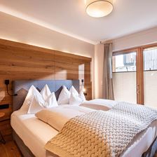 Schlafzimmer 2 Gartewohnung das Luis - Hotel Penzi