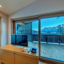 Natur Suite Hahnenkamm mit Blick Wilder Kaiser