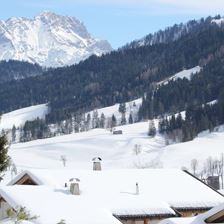 Ausblick auf Lofersteinberge