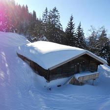 Kröpfl Alm Winter 