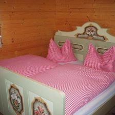 Schlafzimmer auf der Alm 