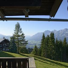 Aussicht Sommer