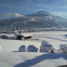 Blick auf das Kitzbühler Horn