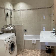Badezimmer Appartement 100qm