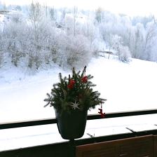 Aussicht Balkon - Horn Lounge - Winter