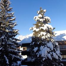 Aussicht Balkon - Kaiser Lounge - Winter