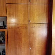 Wohnzimmer - Schrank mit dem Bett