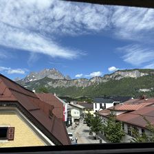 Aussicht auf den Wilden Kaiser