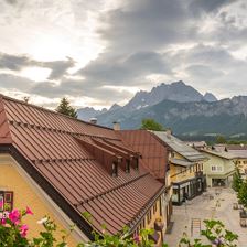 Aussicht Terrasse Appartement Rosa