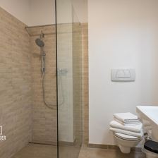 Badezimmer Appartement Rosa