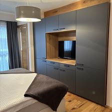 Schlafzimmer Nr. 2 mit Doppelbett