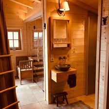 Saunabereich Chalet Kitzhorn 