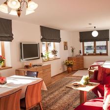 Essecke und Wohnzimmer