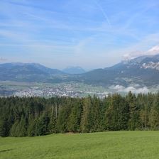 Kitzbüheler Horn - Blick auf St. Johann i. T.