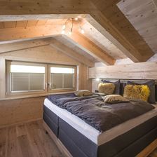 3 Pers. Schlafzimmer Obergeschoß Chalet