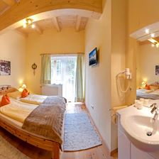 Appartement Tirol Schlafzimmer