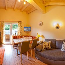 Appartement Tirol Wohnzimmer