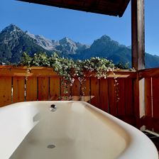 Baden mit Aussicht