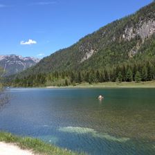 Beruhigender Seeblick