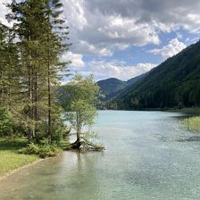 Stimmung beim Spaziergang am See