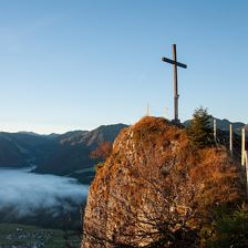 Buchensteinwand Gipfel Herbst © Petra Astner