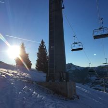 Buchensteinwand Winter