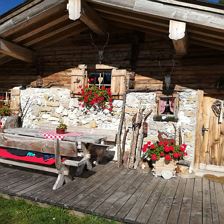 Ansicht Durchkaseralm von der Seite