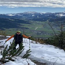 Maiklsteig Blick auf St.Johann