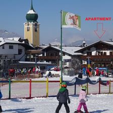 Apartment Anita direkt an Skiwiese