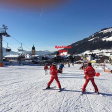 Skiwiese Westendorf direkt am Haus Anita