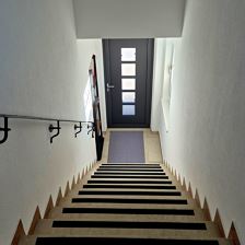 Aufgang zum Appartement Panorama