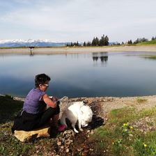 Wanderung zum Salvensee