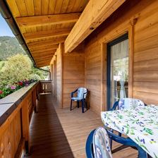 Appartement 1+2 - Balkon