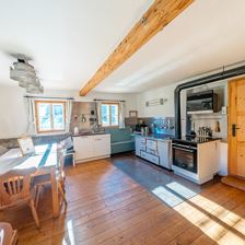 Großmutters Haus - Sitzgruppe mit Spüle