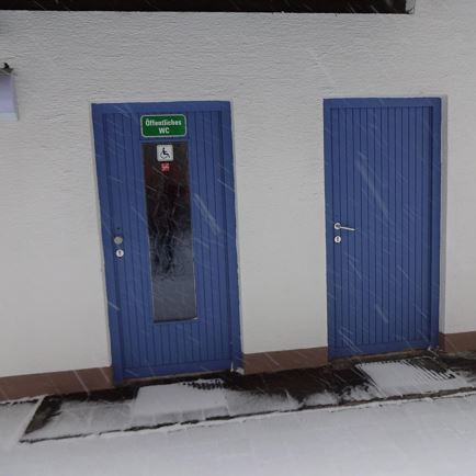 WC & Garderobe | Gemeindeamt Hochfilzen
