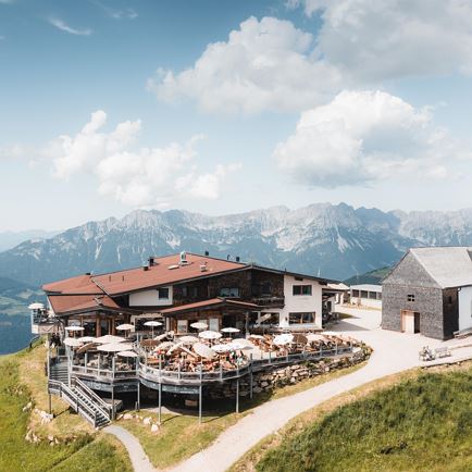 Gipfelalm Hohe Salve mountain restaurant