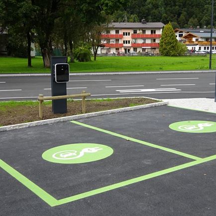 EV charging station Kirchdorf education Centre